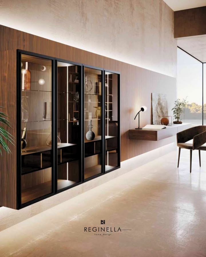 Il living diventa protagonista con una composizione che unisce design,